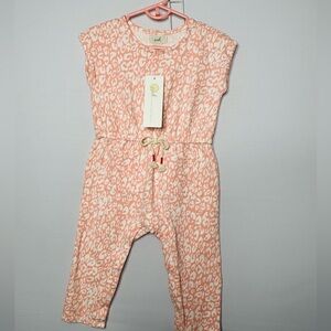 Peek Cream and Pink Clothing Label